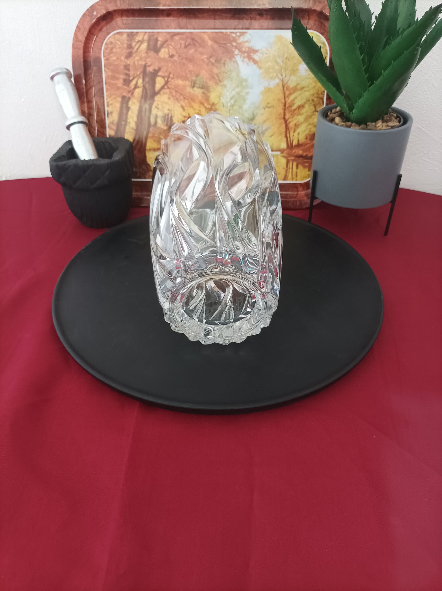 Vase en cristal d’Arques